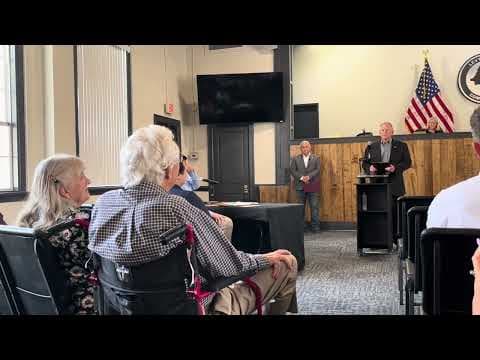 Levy County Sheriff & BOCC Honor Pastor Richard Harding