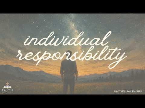 Individual Responsibility