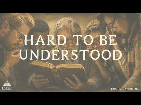 Understanding the Scripture